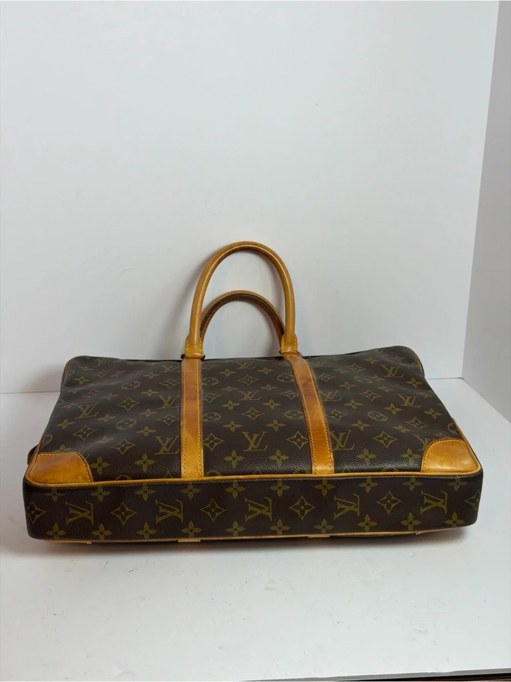 Louis Vuitton Vintage Monogram Porte Documents Voyage Briefcase